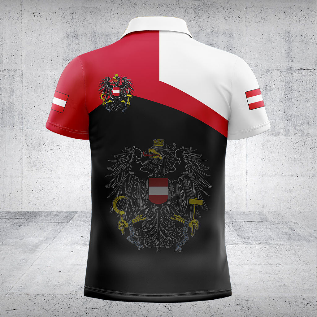 Customize Austria Flag Color Shirts