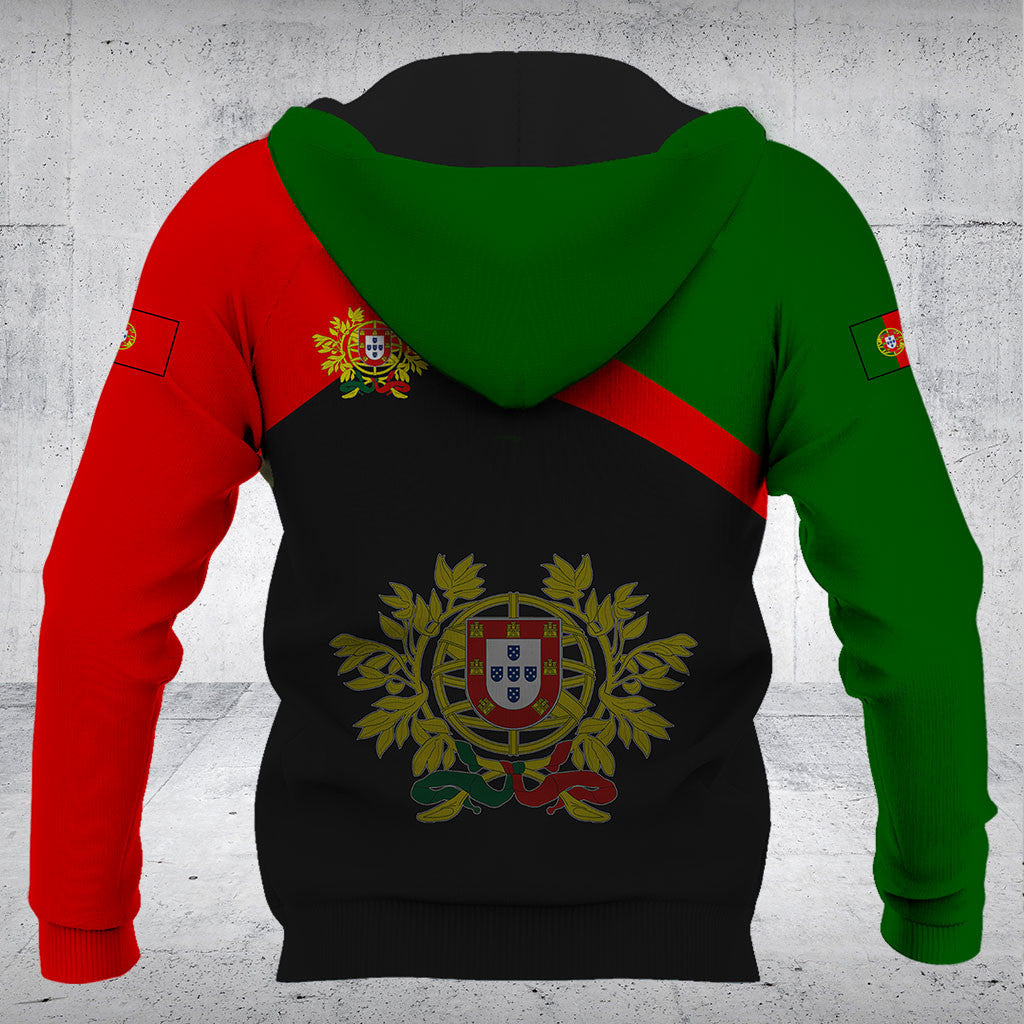 Passen Sie Portugal Flagge Farbe Shirts