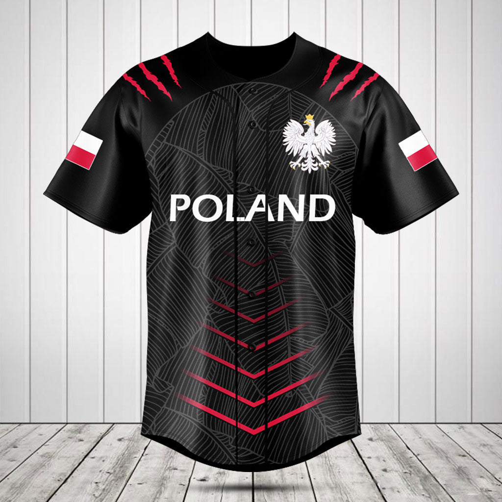 Customize Poland Coat Of Arms Claws Scratches Shirts