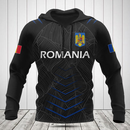 Customize Romania Coat Of Arms Claws Scratches Shirts