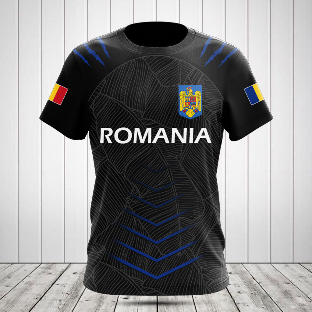 Customize Romania Coat Of Arms Claws Scratches Shirts