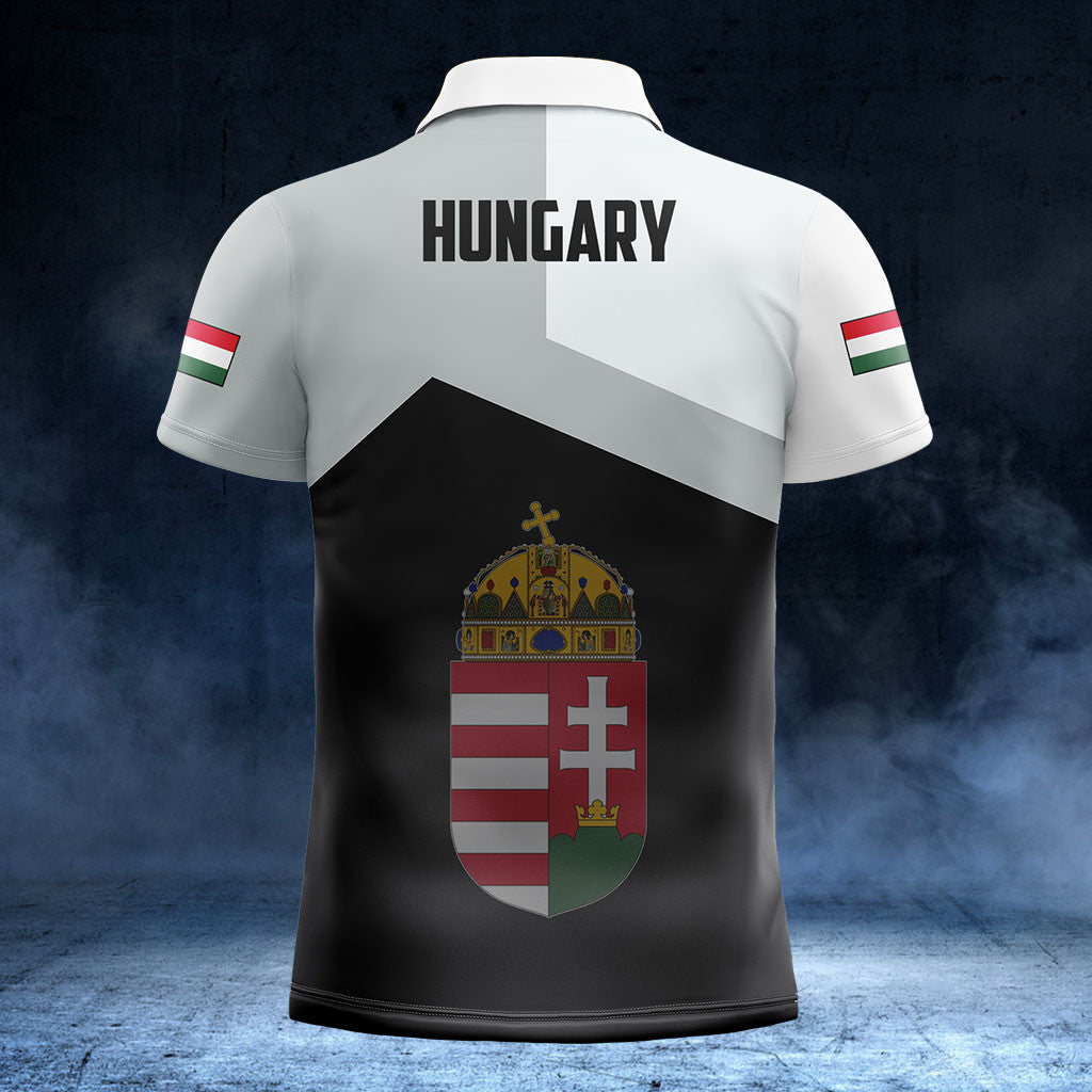 Customize Hungary Black And White Shirts