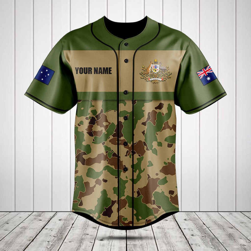 Customize Australia Camo Shirts And Jogger Pants