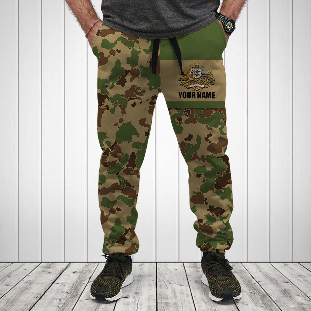 Personnalisez vos chemises et pantalons de jogging camouflage australiens