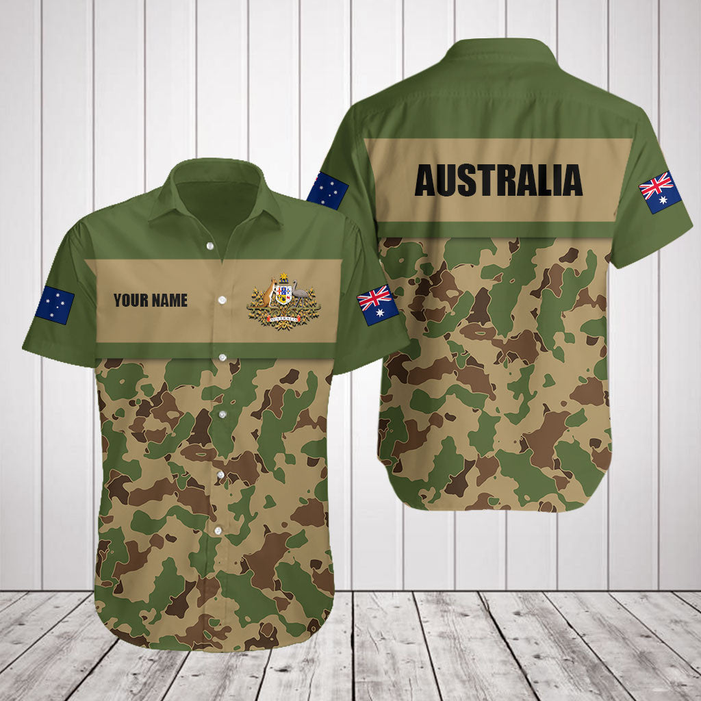 Personnalisez vos chemises et pantalons de jogging camouflage australiens