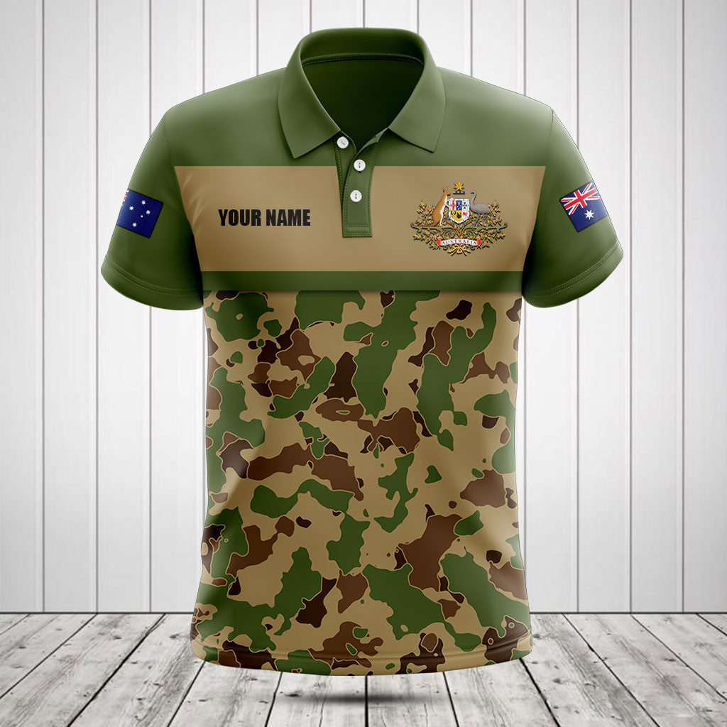 Customize Australia Camo Shirts And Jogger Pants