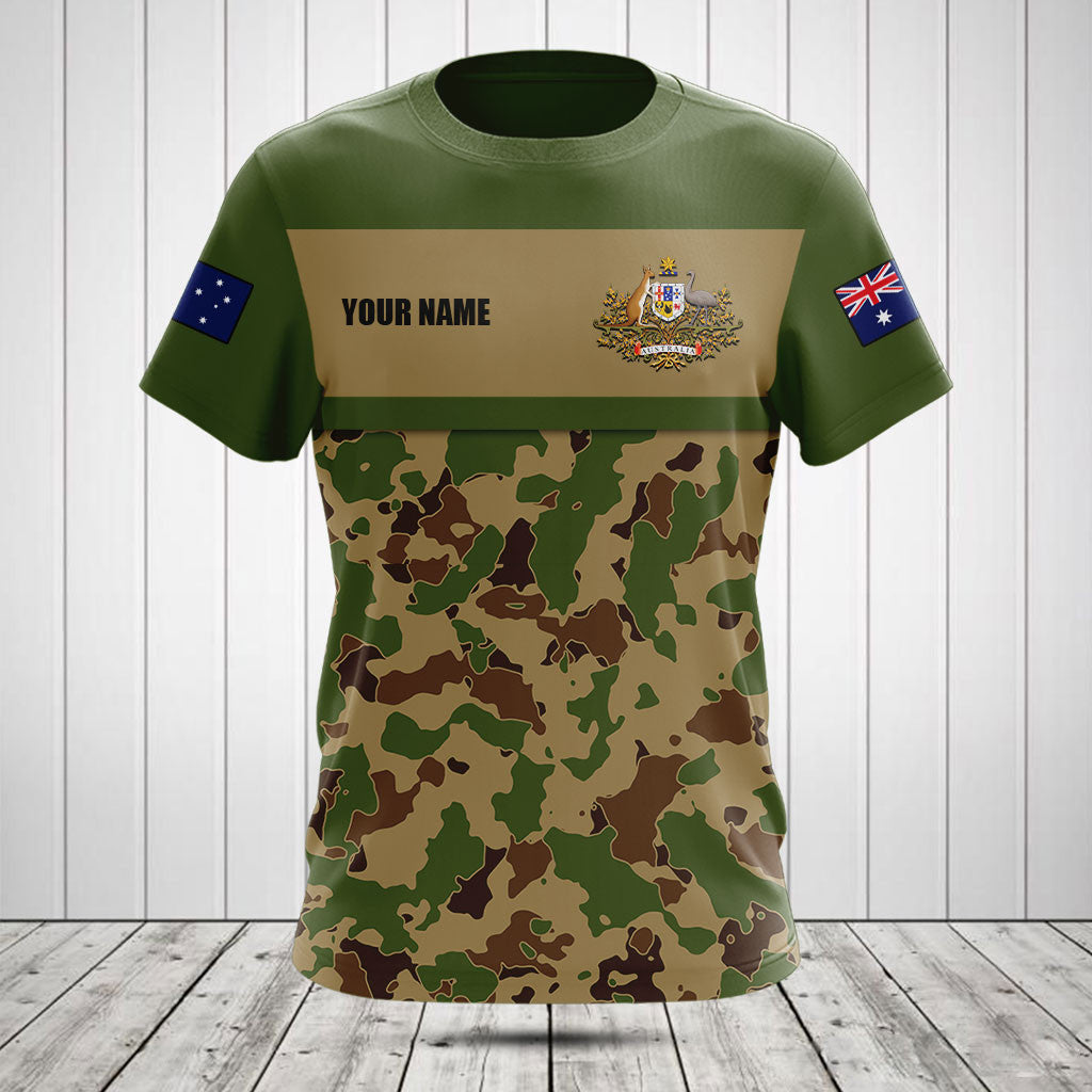 Customize Australia Camo Shirts And Jogger Pants