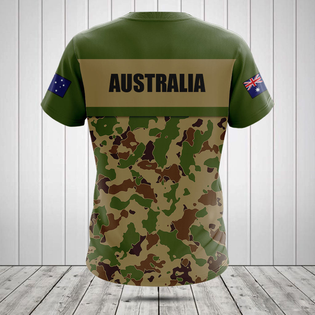 Customize Australia Camo Shirts And Jogger Pants