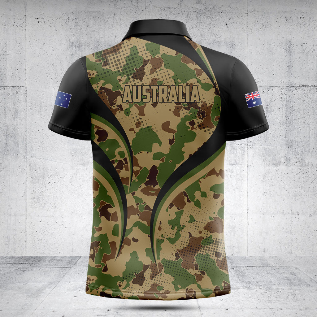 Passen Sie Australien Camo Flame Style Shirts an