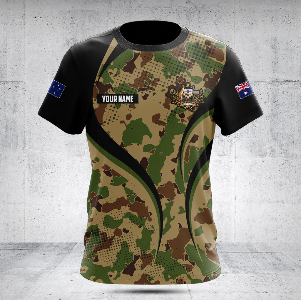 Passen Sie Australien Camo Flame Style Shirts an