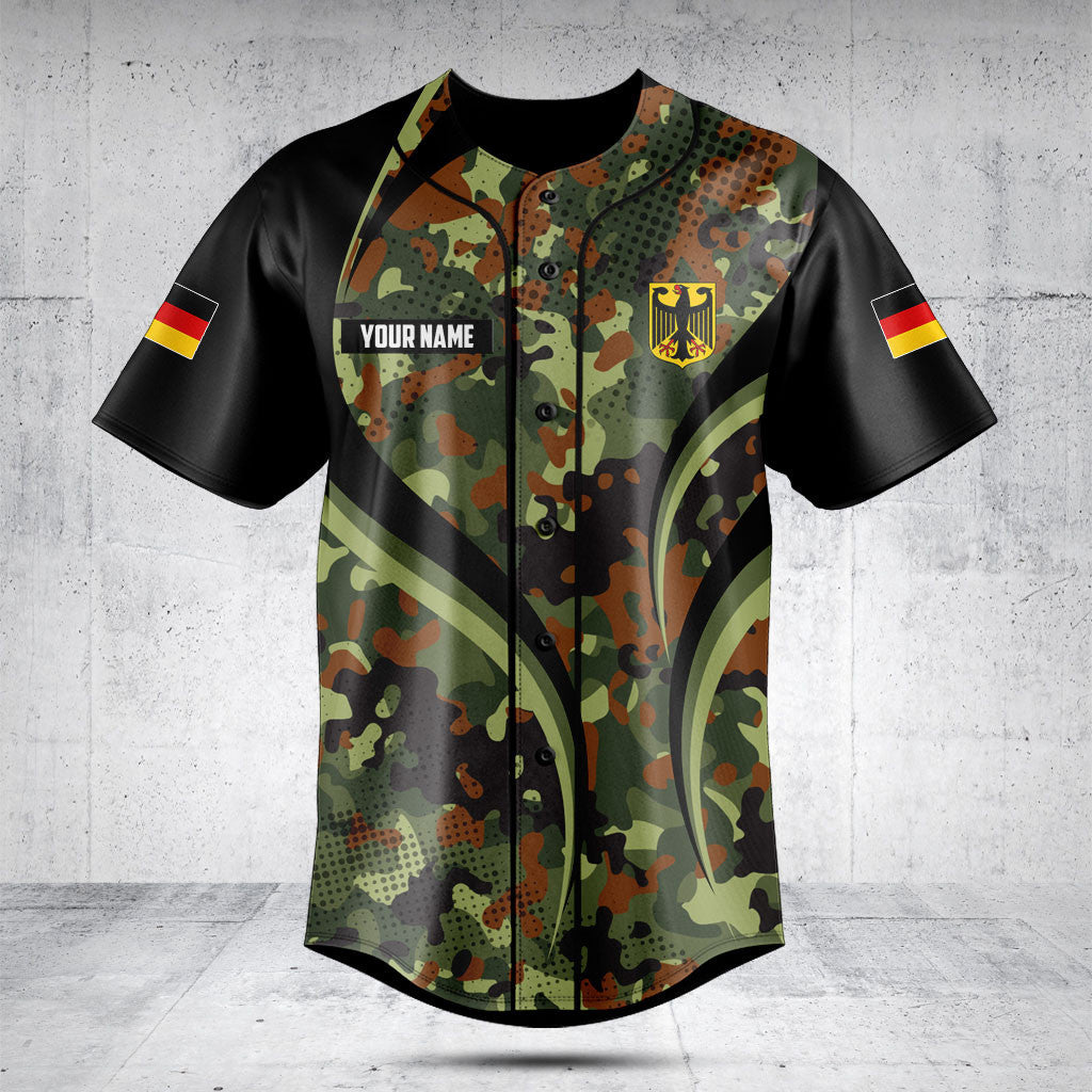 Deutschland Camo Flame Style Shirts individuell gestalten