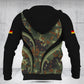 Personnalisez les chemises de style camouflage allemand Flame