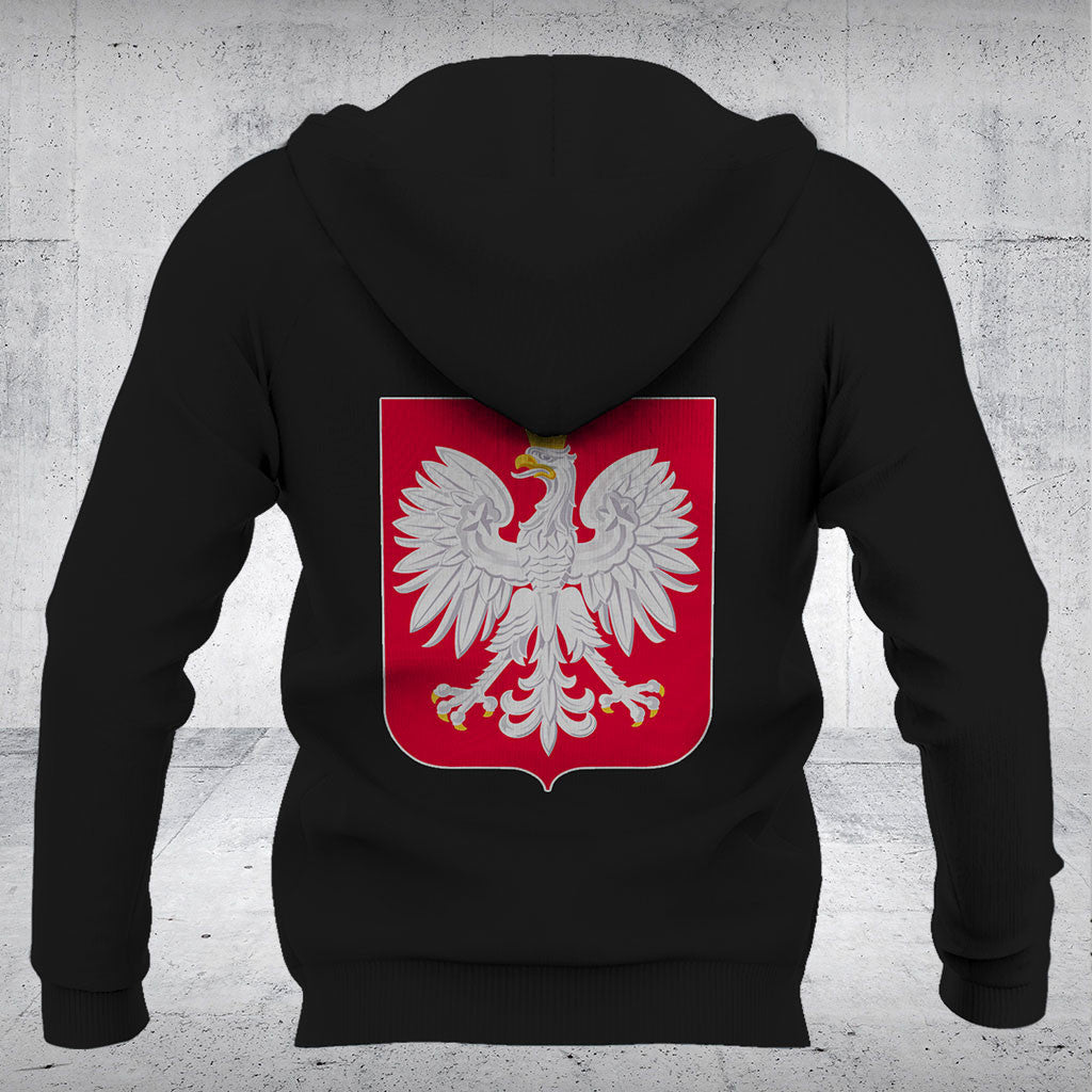 Customize Poland Skull Flag Fire Shirts