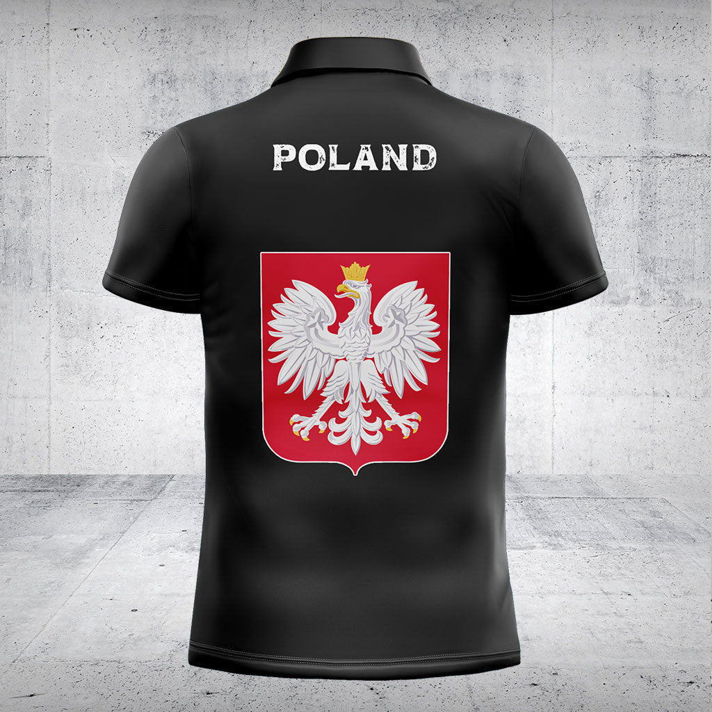 Customize Poland Skull Flag Fire Shirts