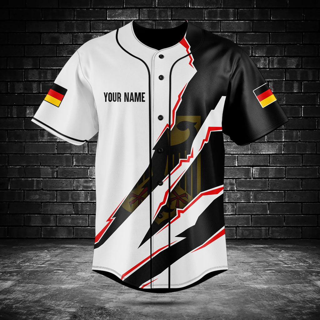 Customize Germany Scratch 3D Shirts