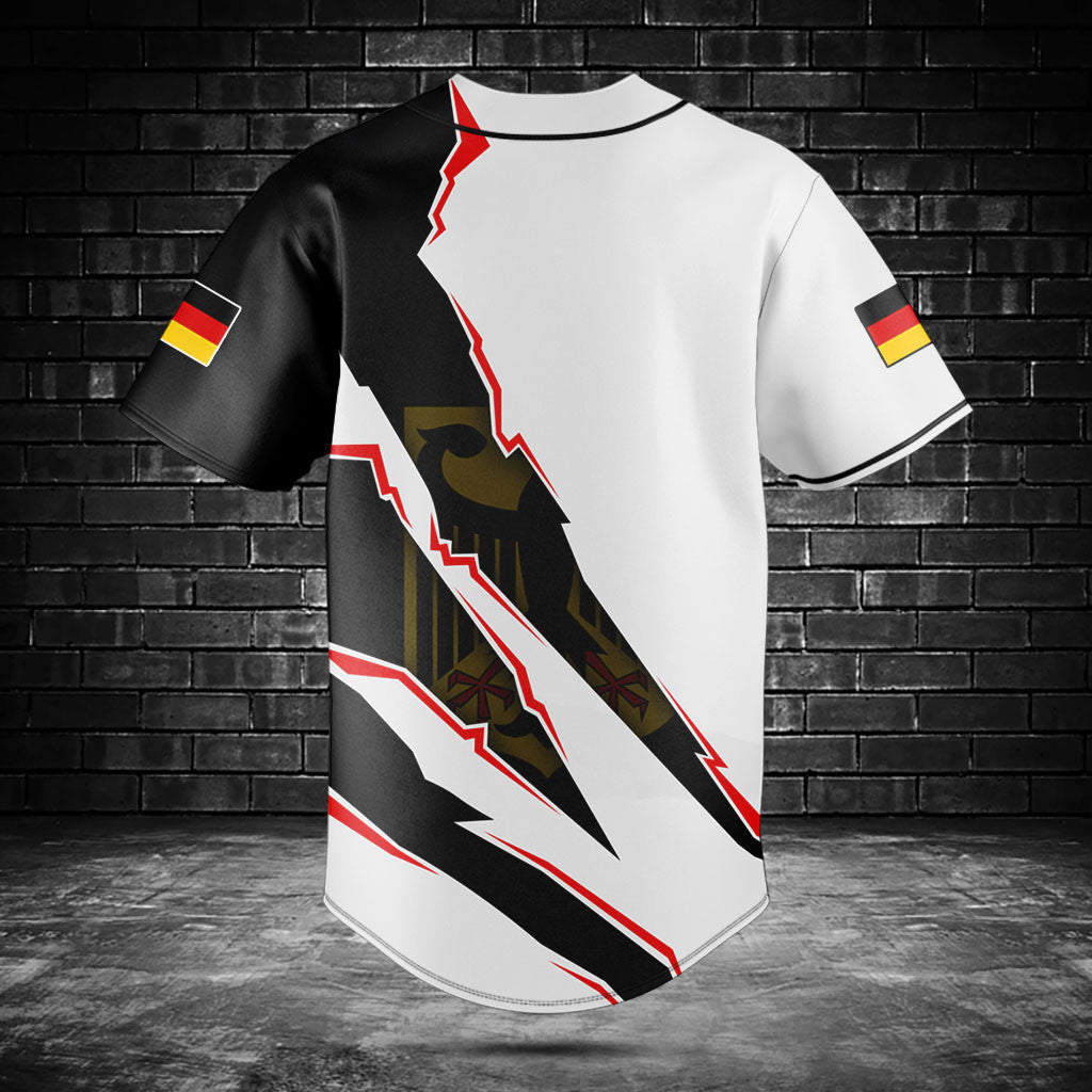 Customize Germany Scratch 3D Shirts