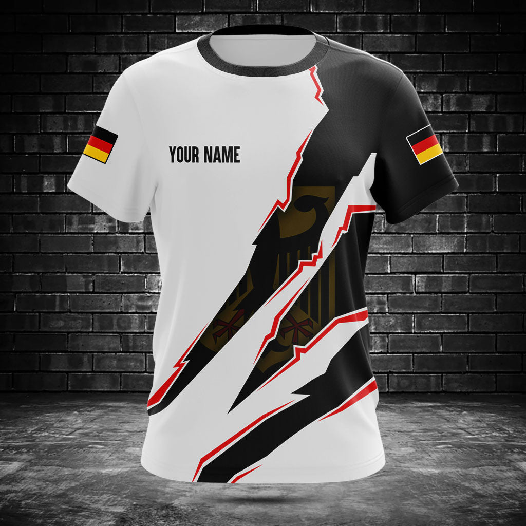 Customize Germany Scratch 3D Shirts