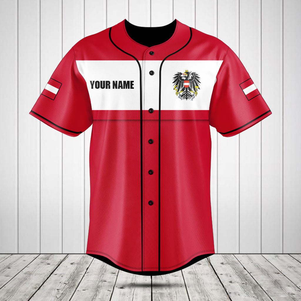 Customize Austria Flag - Red Shirts