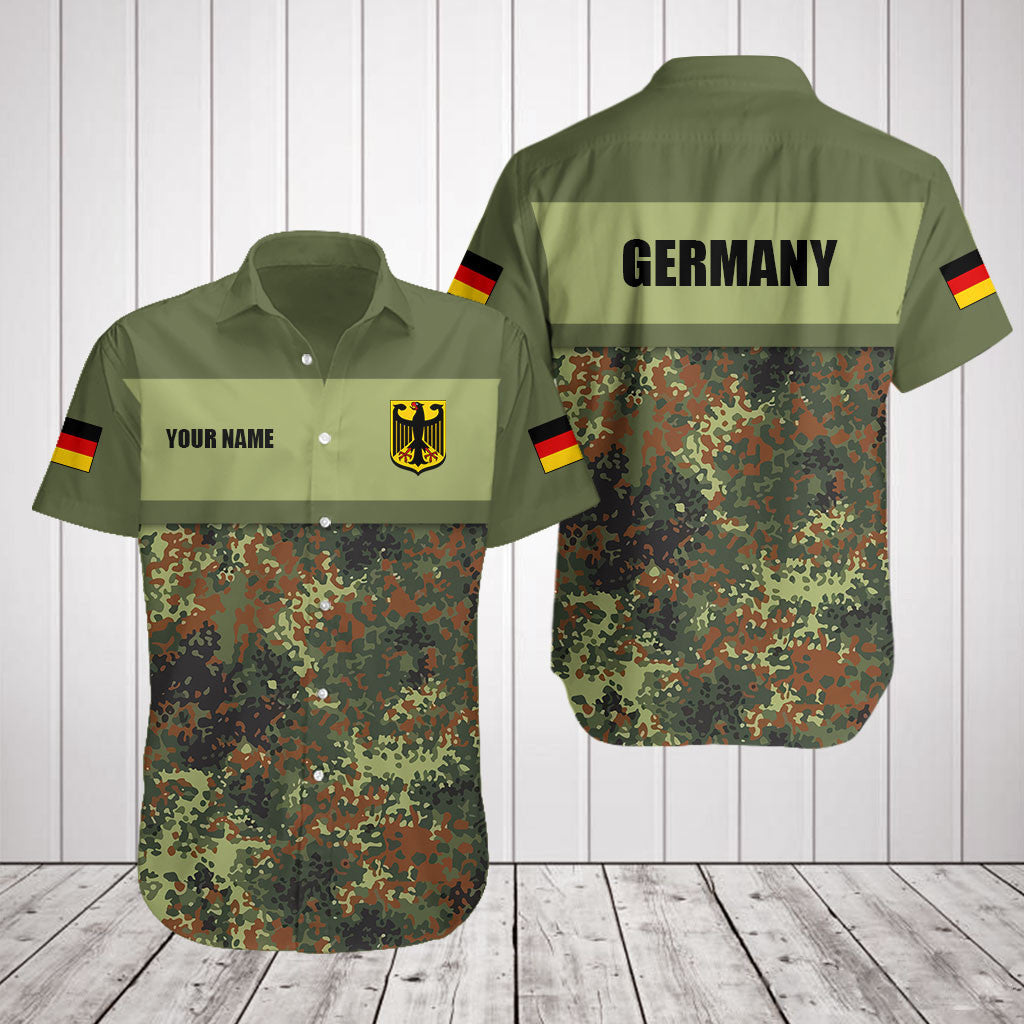 Customize Germany Camo Military Shirts And Jogger Pants