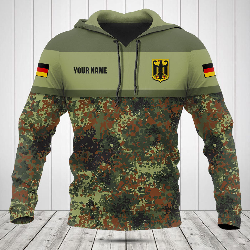 Customize Germany Camo Military Shirts And Jogger Pants