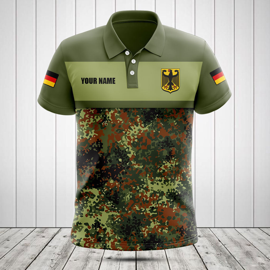 Customize Germany Camo Military Shirts And Jogger Pants