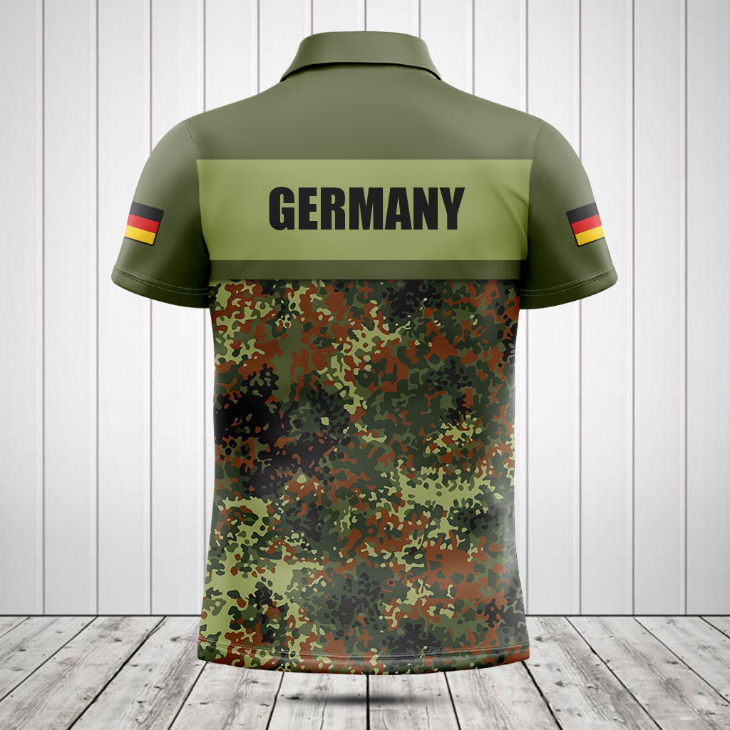 Customize Germany Camo Military Shirts And Jogger Pants