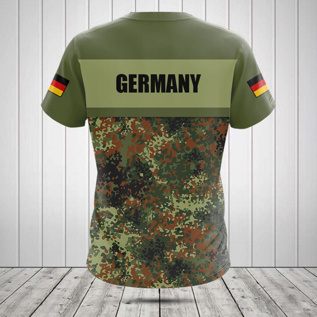 Customize Germany Camo Military Shirts And Jogger Pants