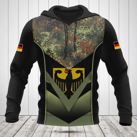 Customize Germany Striped Arrow Camo Pattern Shirts