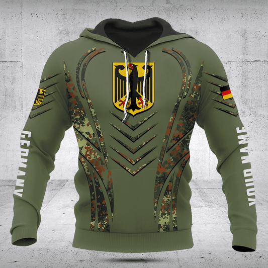 Customize Germany Striped Arrow Camo Shirts