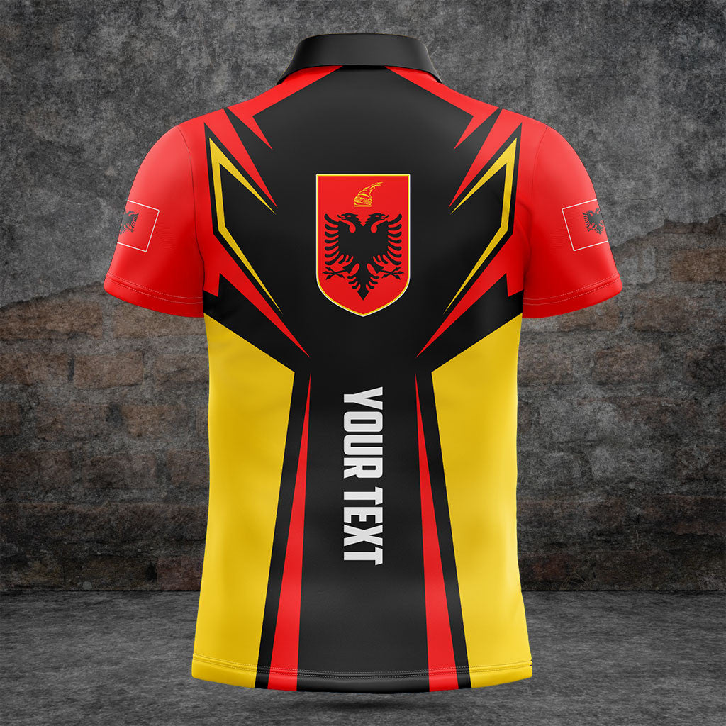 Customize Albania Flag Albania In My Heart Shirts