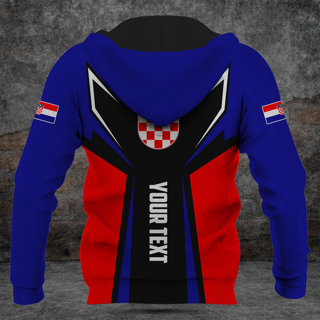 Customize Croatia Flag Croatia In My Heart Shirts