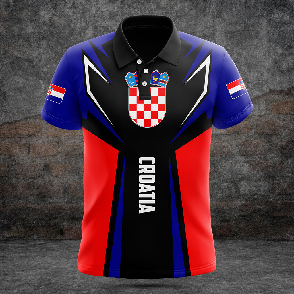 Personnalisez le drapeau de la Croatie Croatie dans mon cœur T-shirts