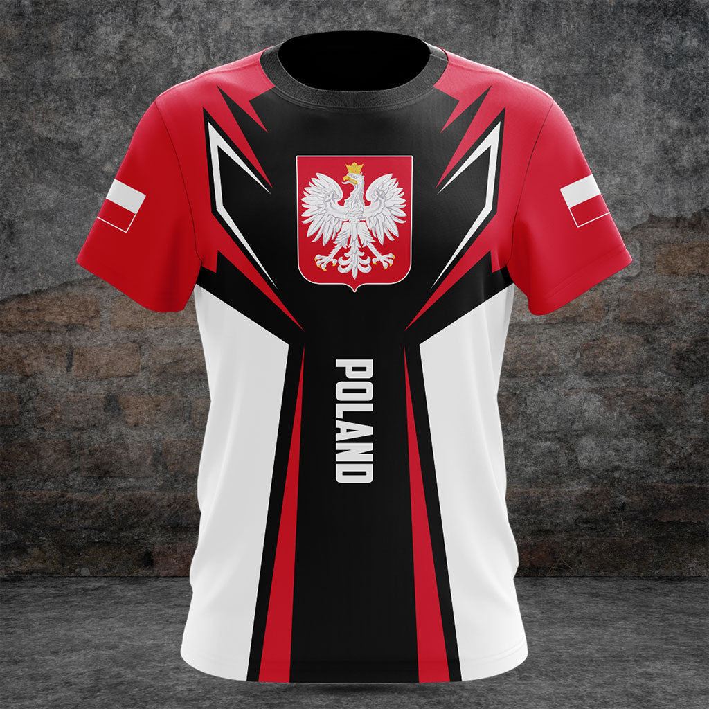 Customize Poland Flag Poland In My Heart Shirts