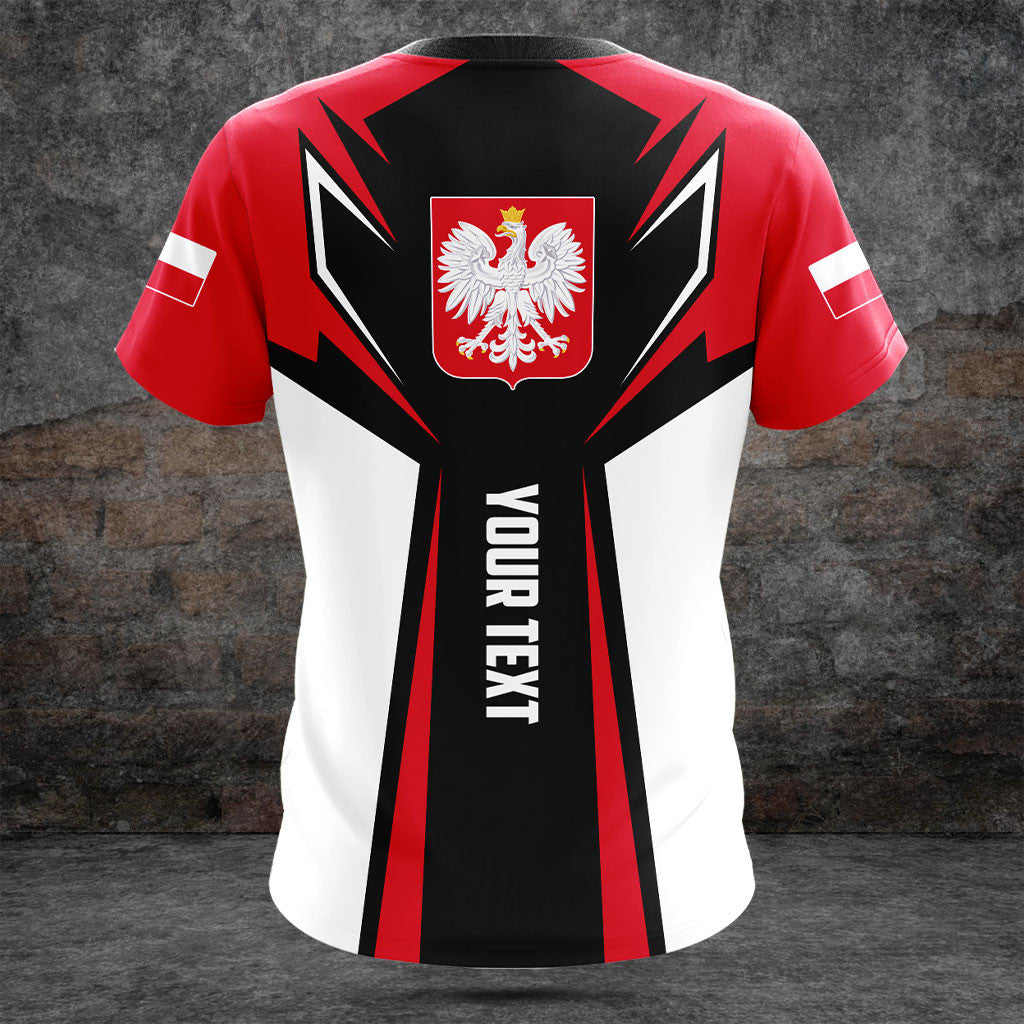 Customize Poland Flag Poland In My Heart Shirts