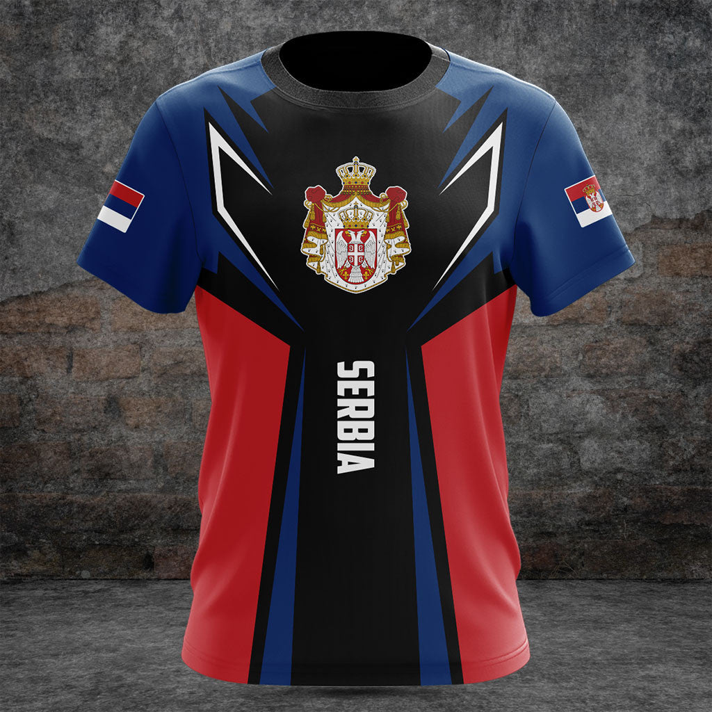 Customize Serbia Flag Serbia In My Heart Shirts