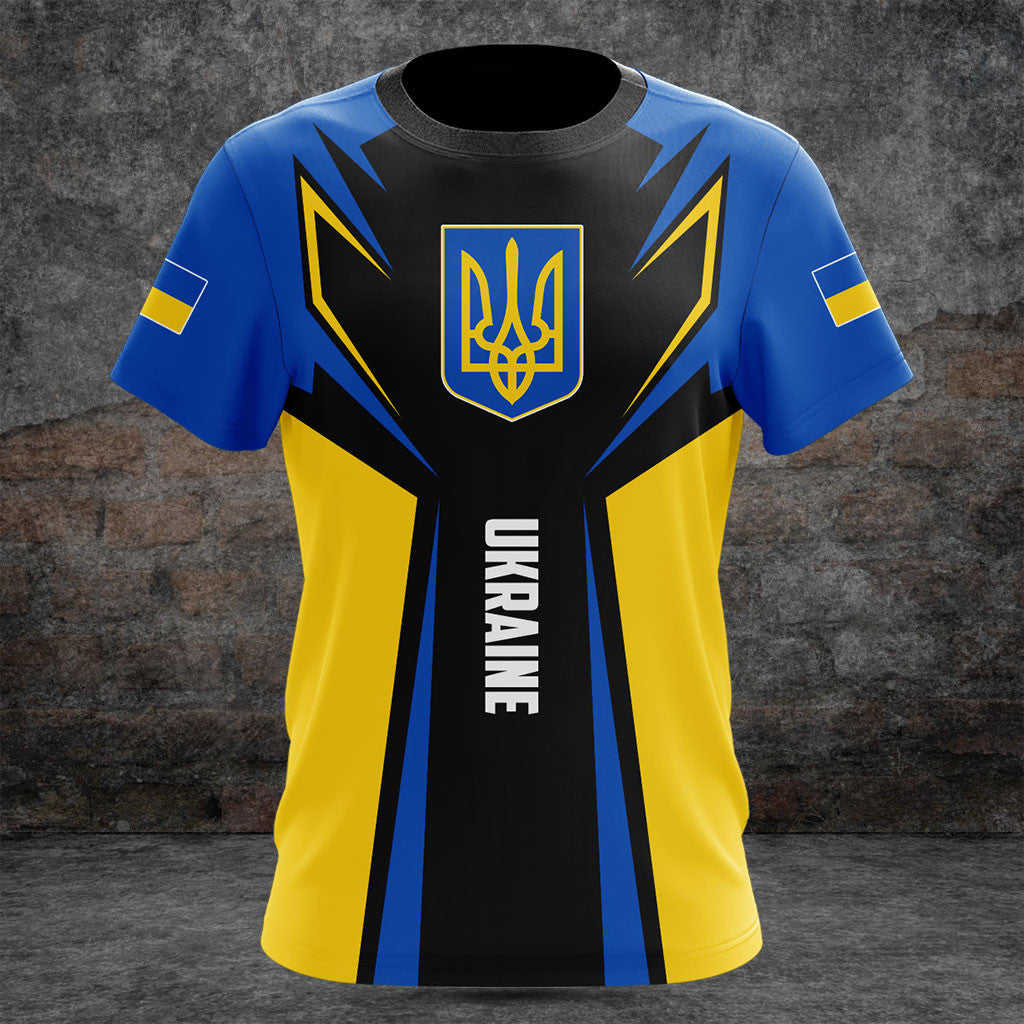 Passen Sie die Ukraine-Flagge Ukraine in meinem Herzen Shirts an