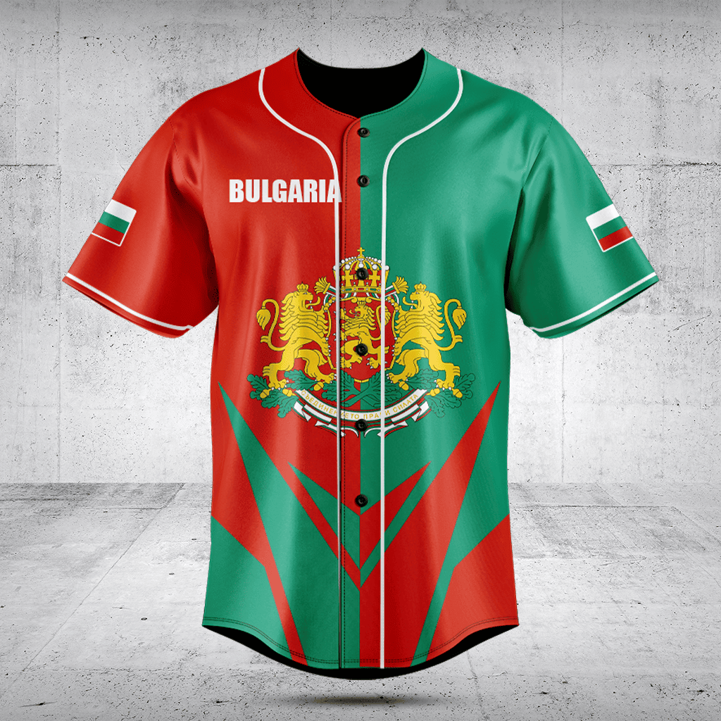 Customize Bulgaria Coat Of Arms Flag Arrow Shirts