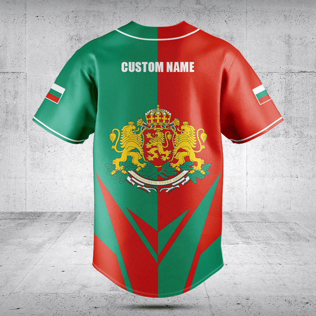 Customize Bulgaria Coat Of Arms Flag Arrow Shirts