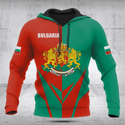 Bulgarien Wappen Flagge Pfeil Shirts