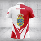 Customize Denmark Coat Of Arms Flag Arrow Shirts