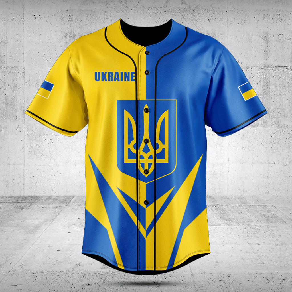 Ukraine Wappen Flagge Pfeil Shirts