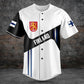 Customize Finland Flag Black And White Shirts