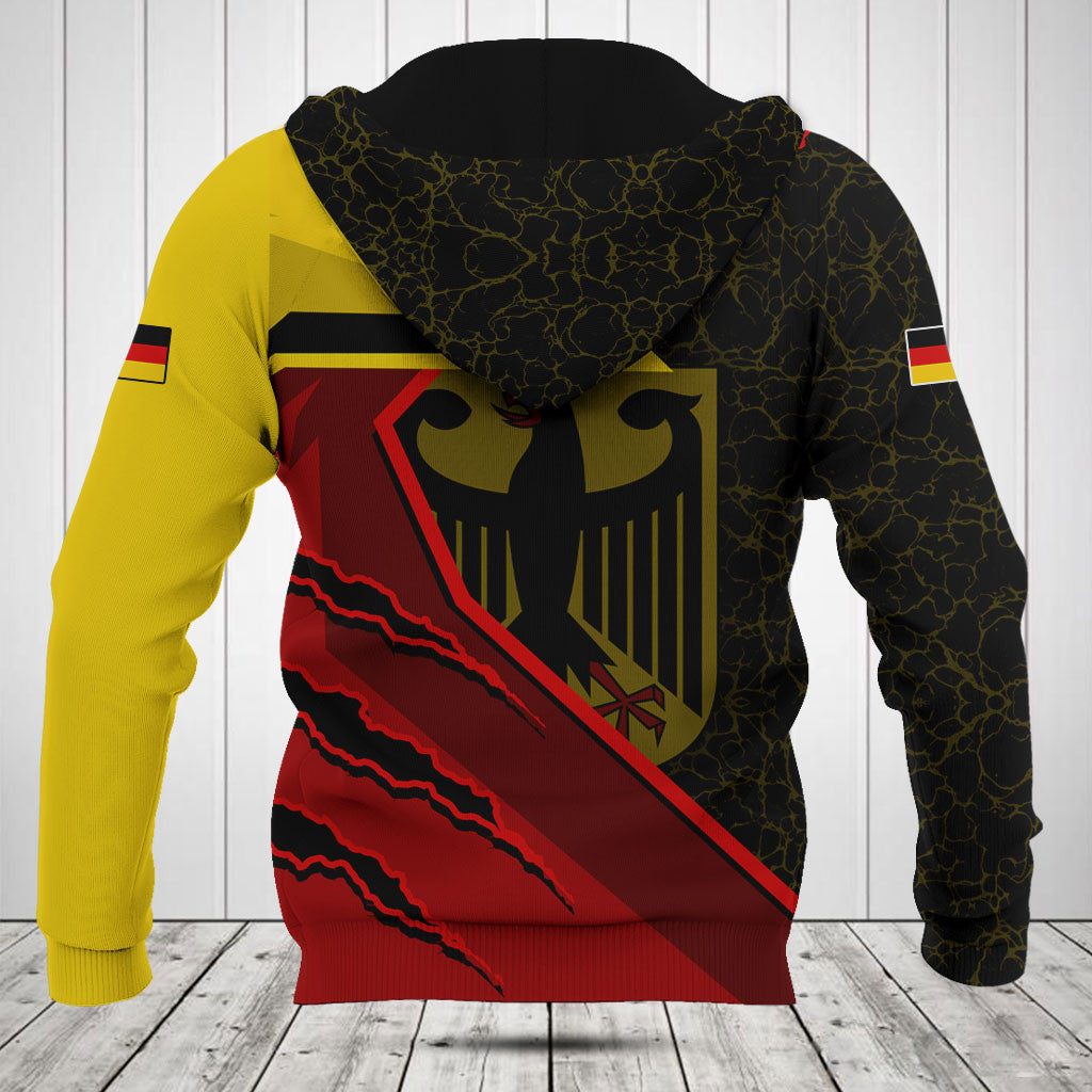 Deutschland Flagge Lava Muster Shirts anpassen