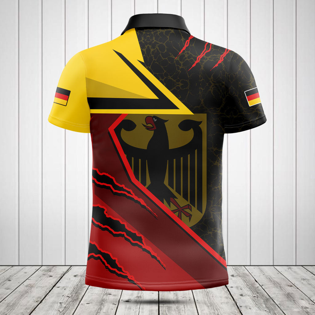 Customize Germany Flag Lava Pattern Shirts