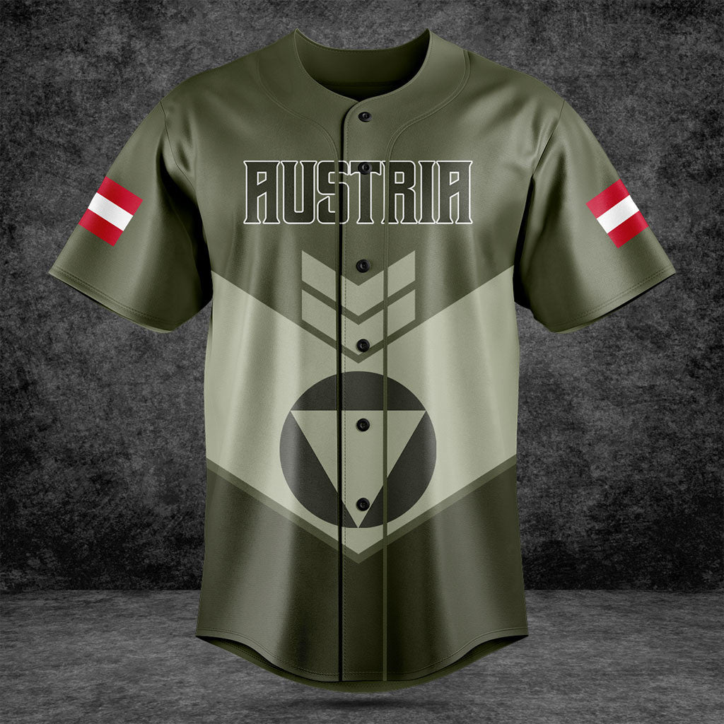 Customize Austria Army Olive Green Shirts