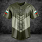 Customize Bulgaria Army Olive Green Shirts