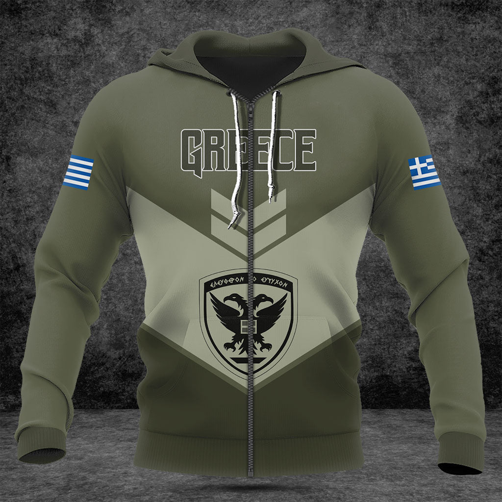 Customize Greece Army Olive Green Shirts