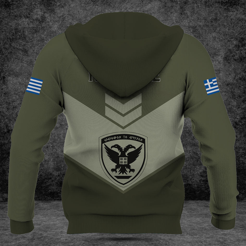 Customize Greece Army Olive Green Shirts