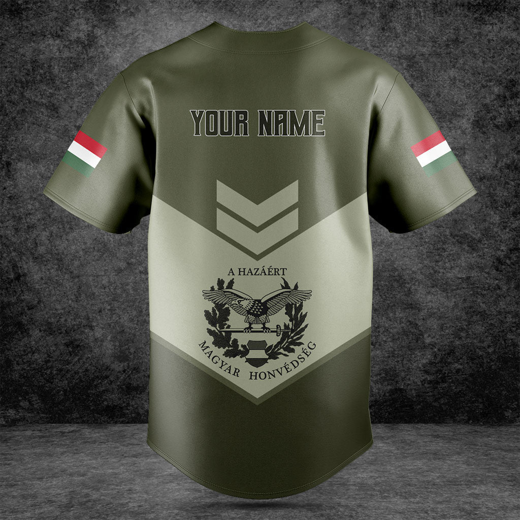 Customize Hungary Army Olive Green Shirts