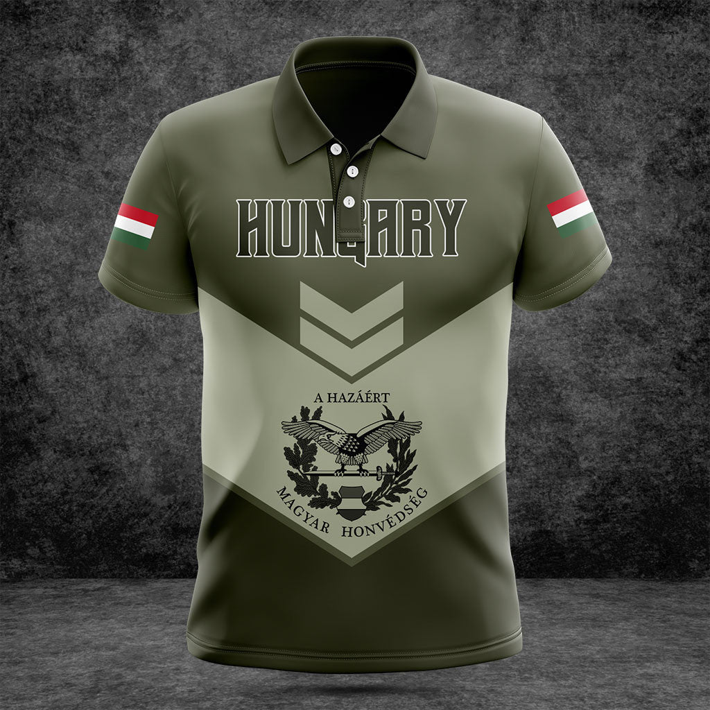 Customize Hungary Army Olive Green Shirts